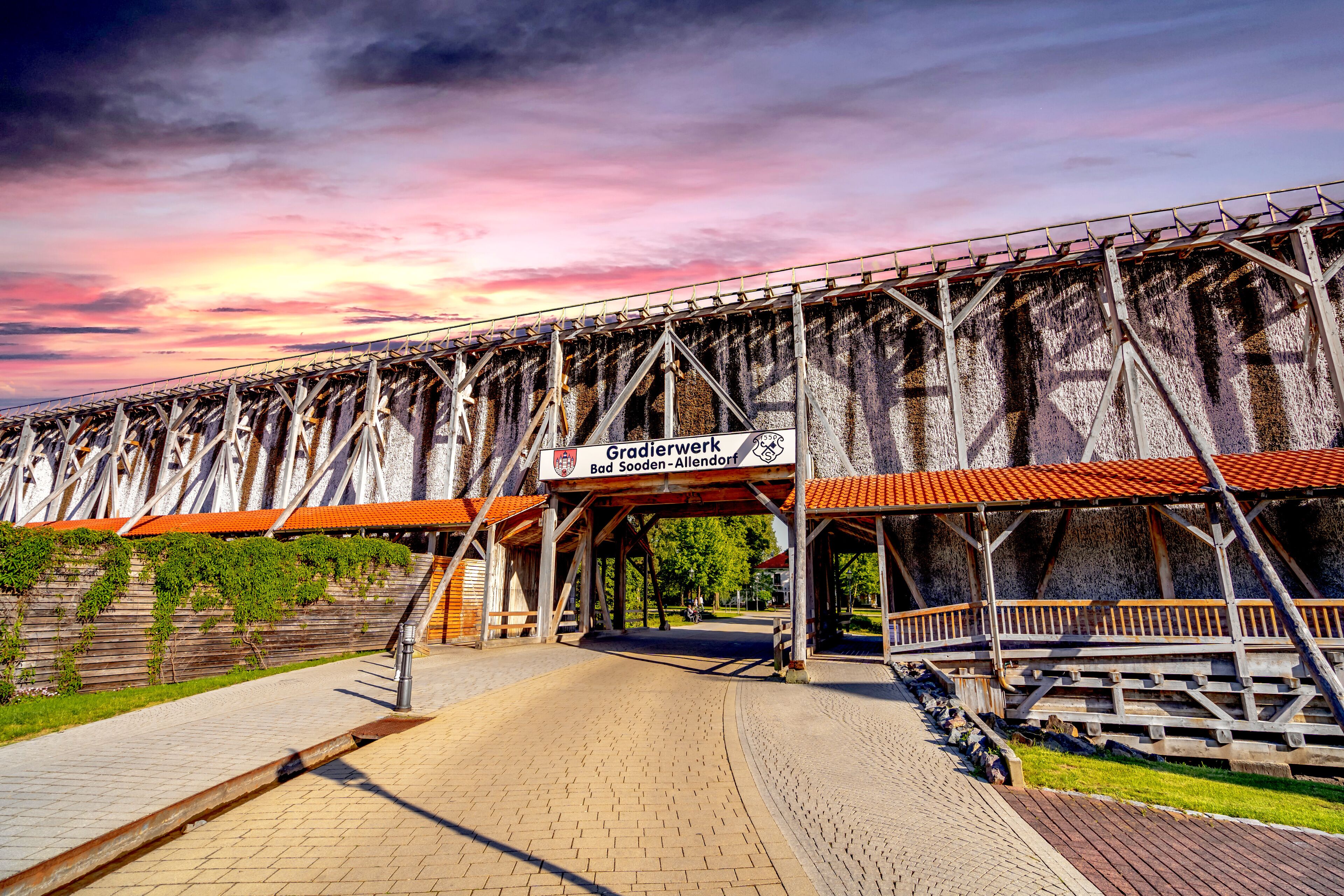 Altstadt von Bad Sooden Allendorf, Deutschland 
