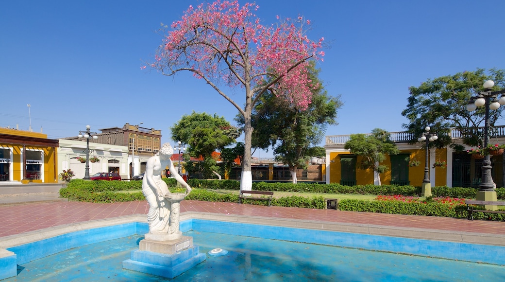 Barranco showing a city, art and outdoor art