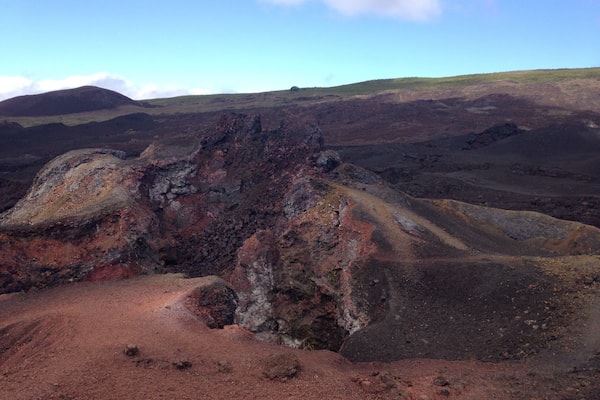 Sierra Negra Volcano on Isla Isabela, Galapagos.