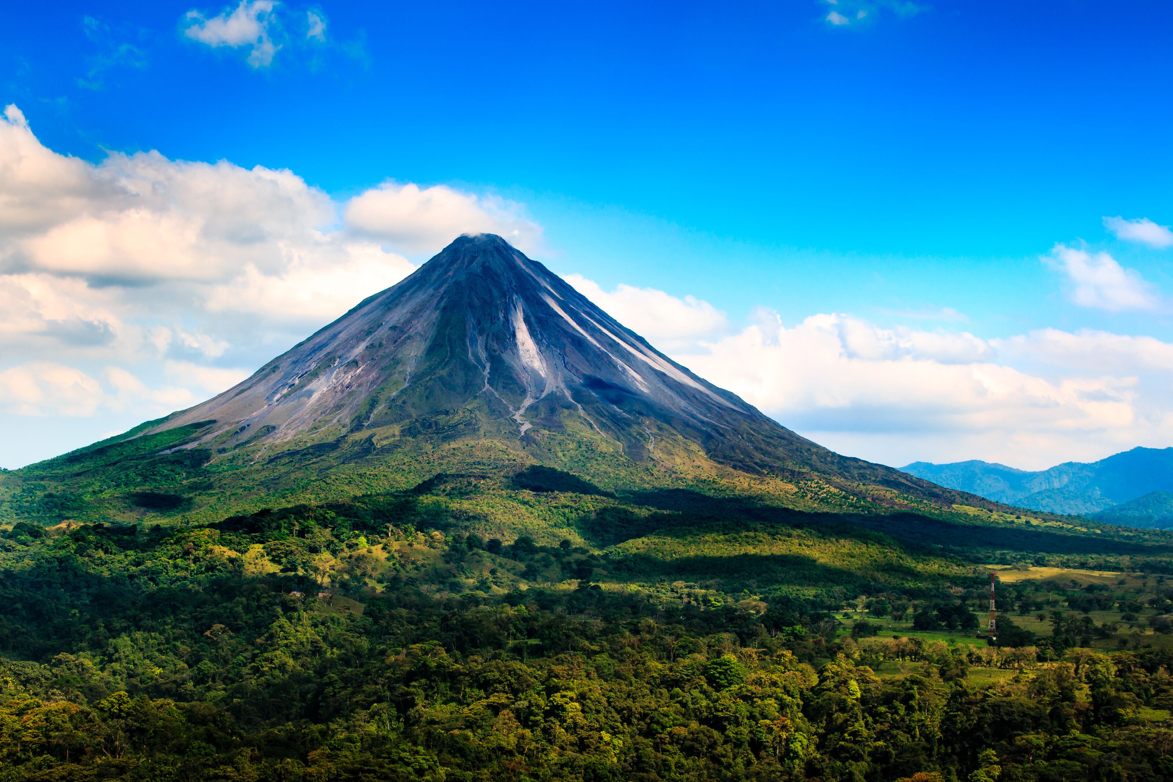 Arenal volcano in Costa Rica