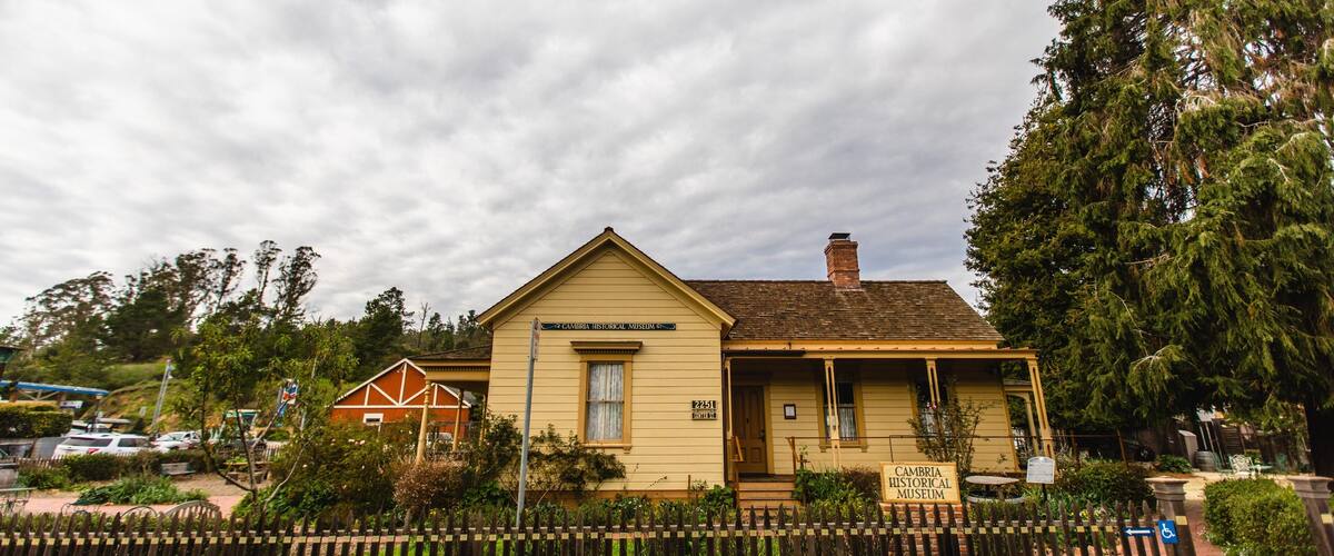 Cambria’s Historical Museum which includes heritage elements and a house