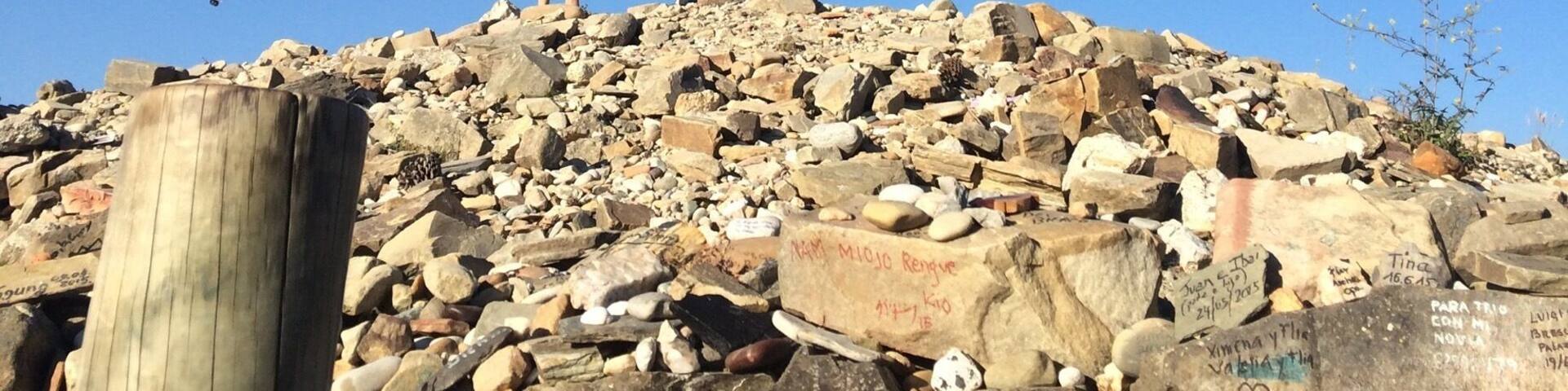 The Cross the Highest Point on the Camino de Santiago
#Mountains