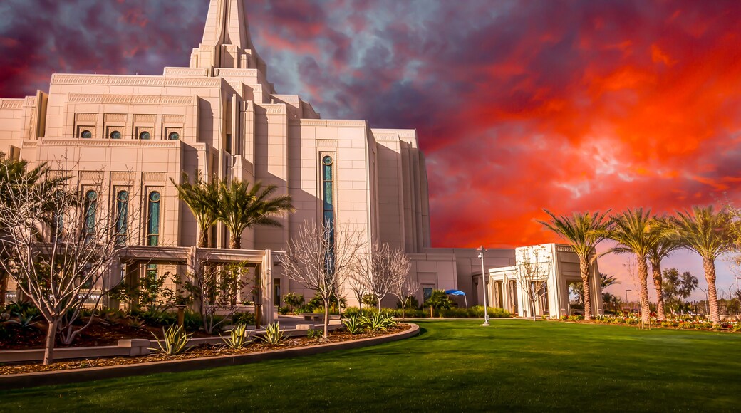 Mormon Temple in Gilbert Arizona
