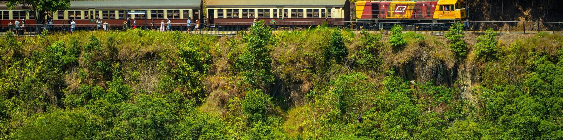 Mareeba Shire featuring railway items and tranquil scenes