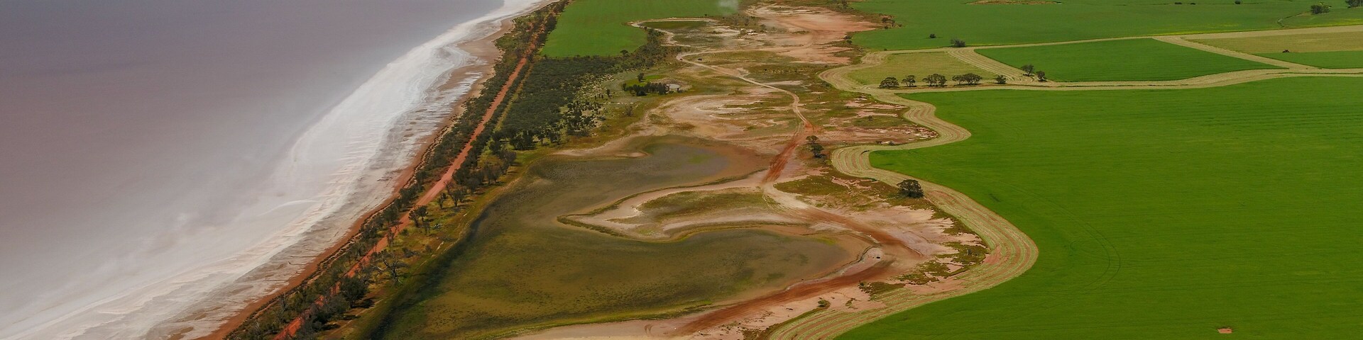 Aerial Drone Images Three springs Wheatbelt crops Western Australia