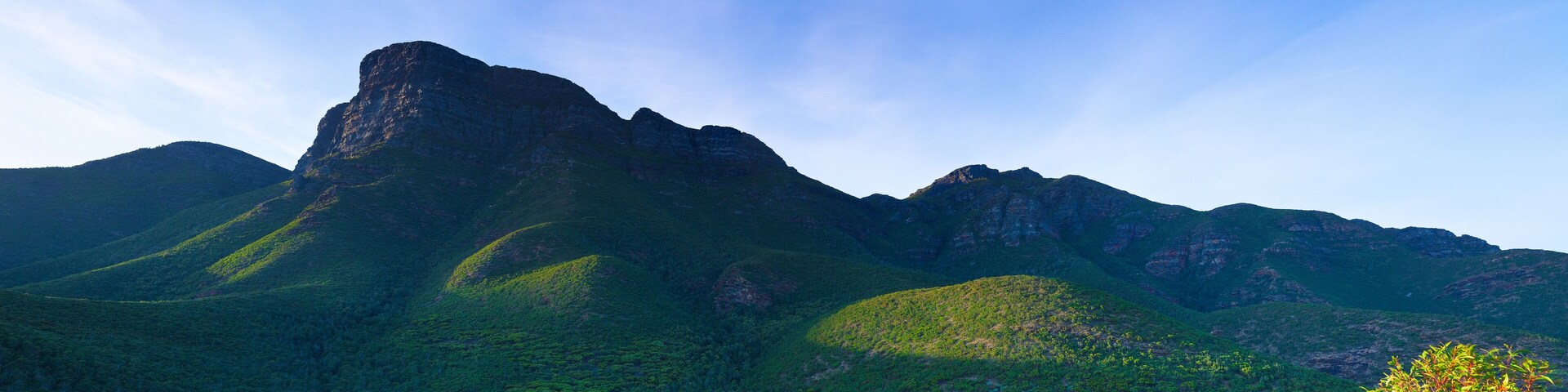 Early morning like on mountains range Western Australia