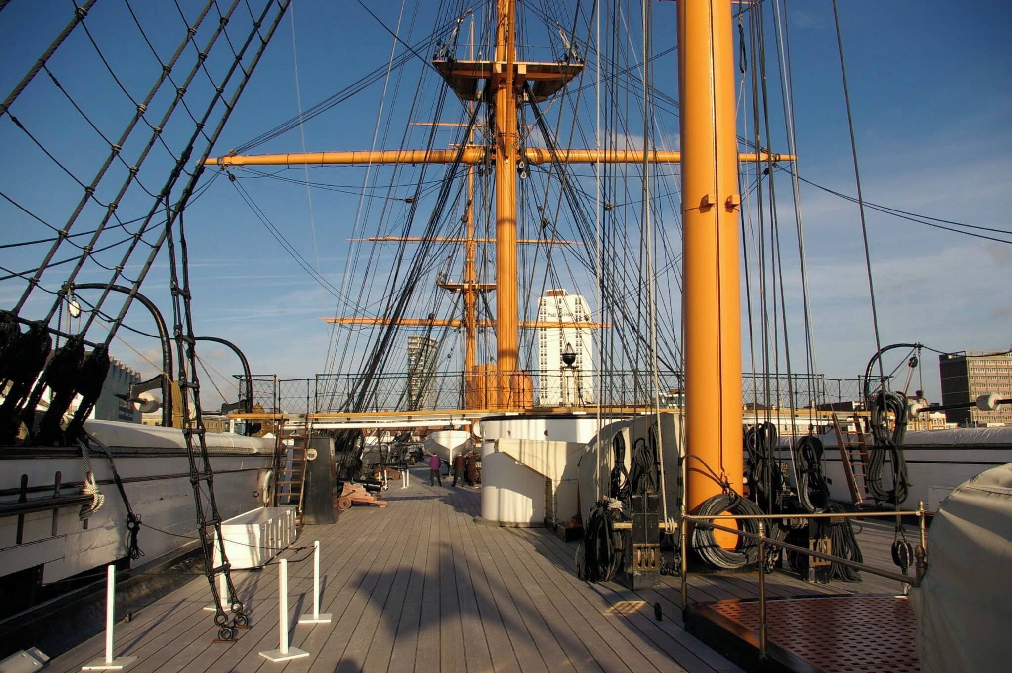 Portmouth Historic Dockyard. UK