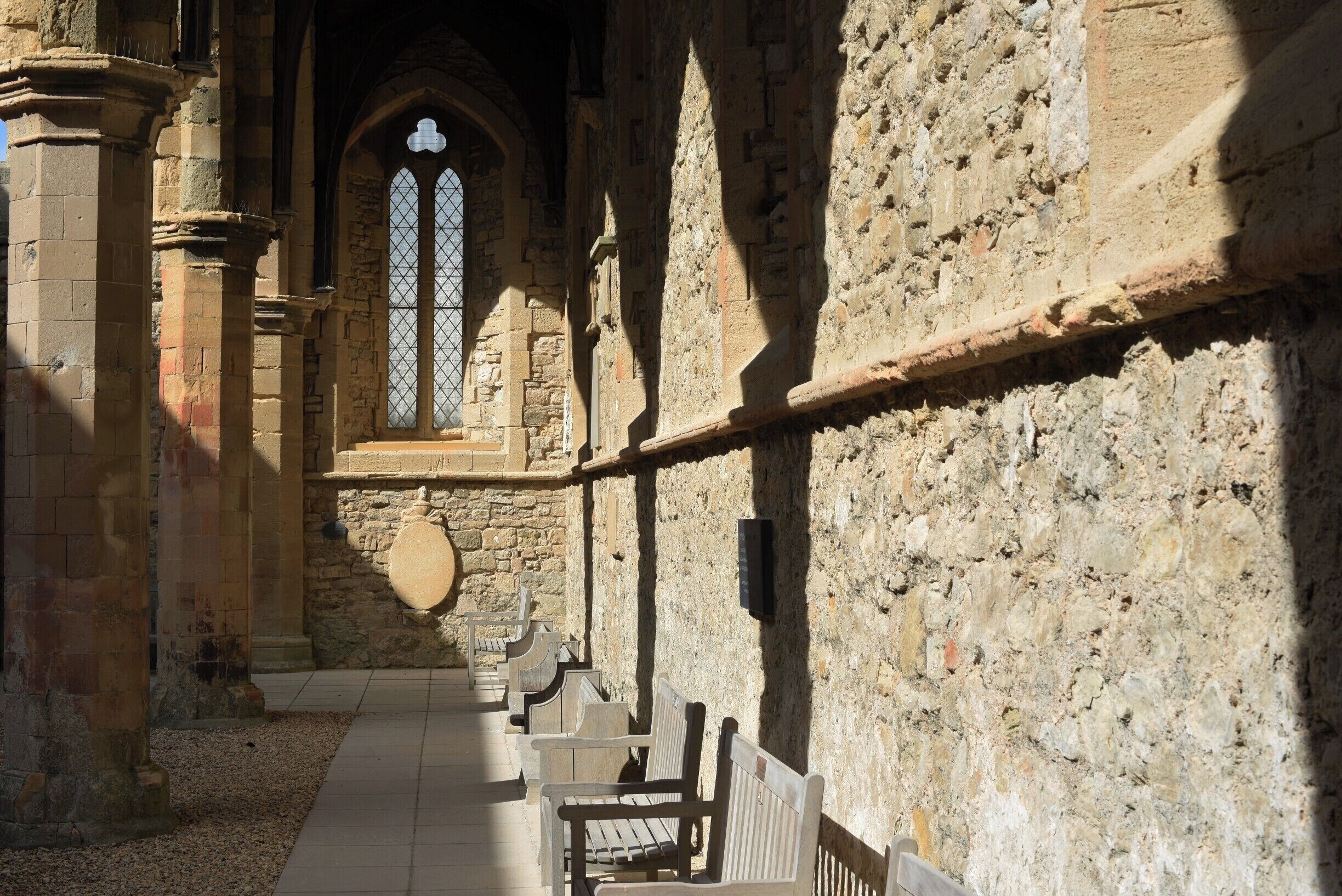 Inside the 13th Century Church built in 1212.