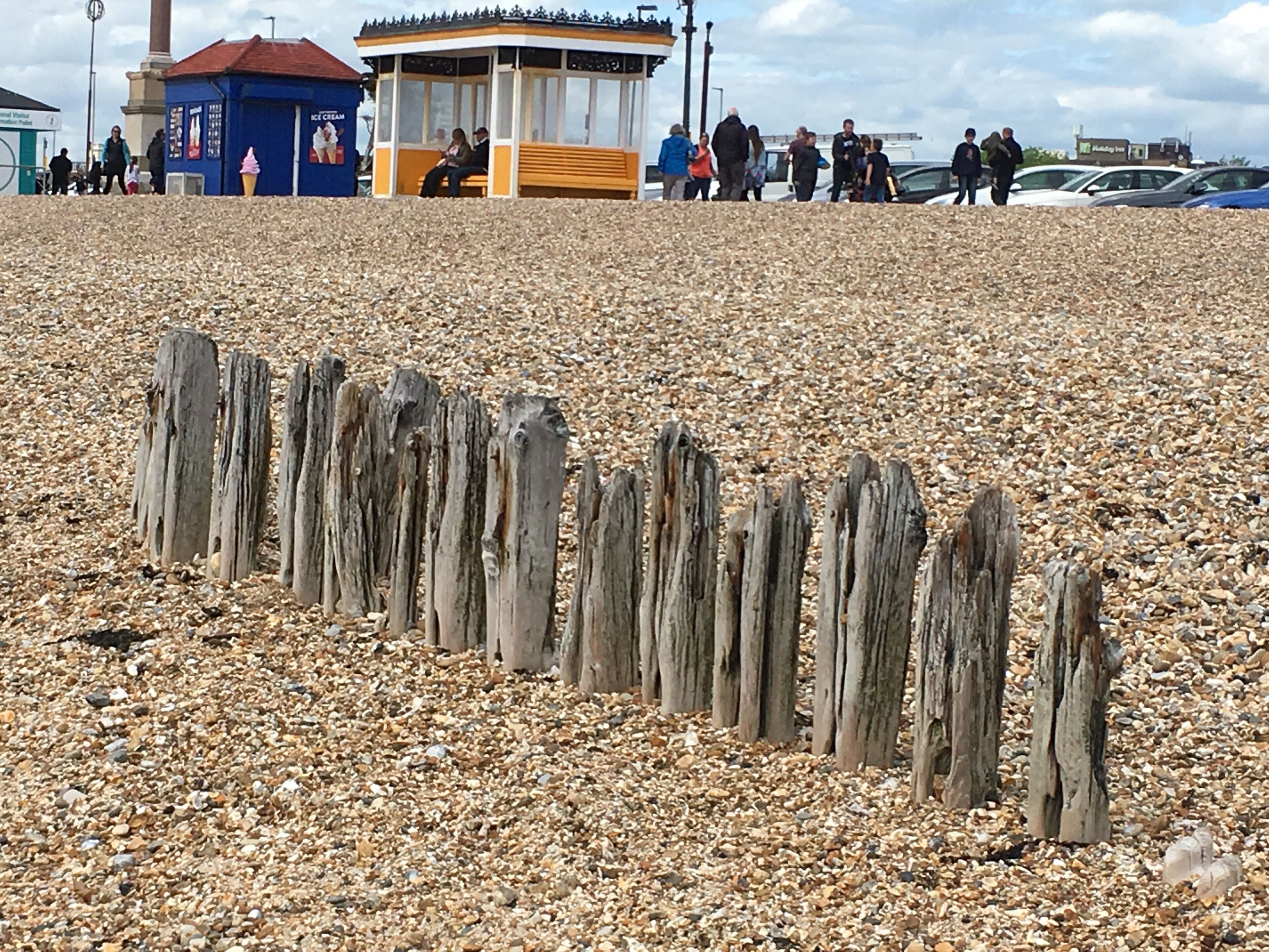 Old sea defences