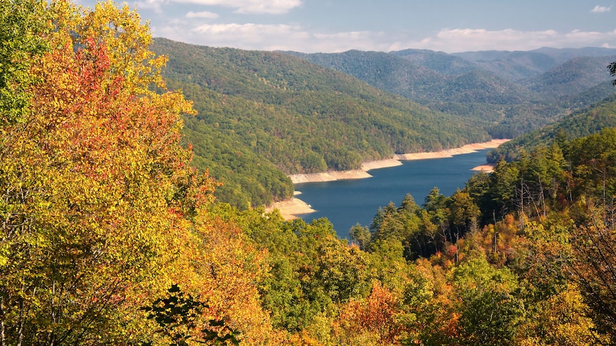 Fontana Lake in the Fall
