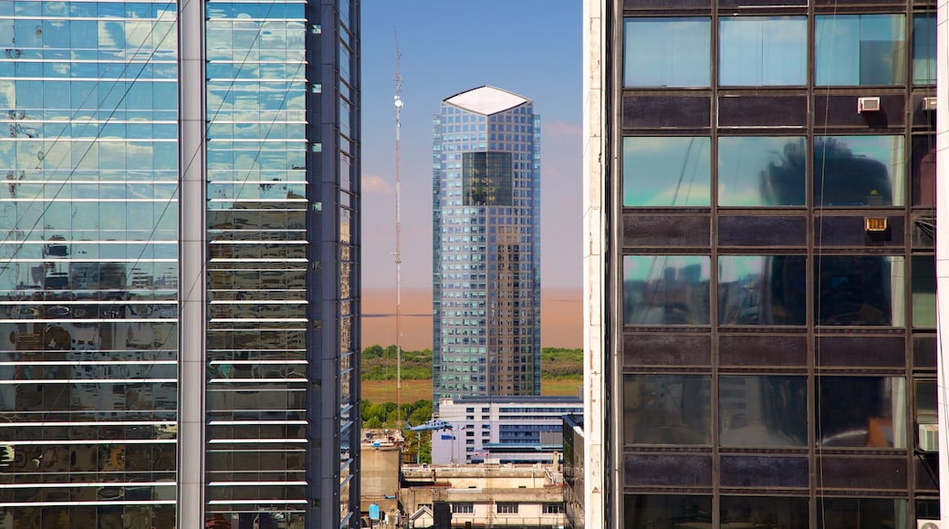 Argentina showing a skyscraper, modern architecture and a city