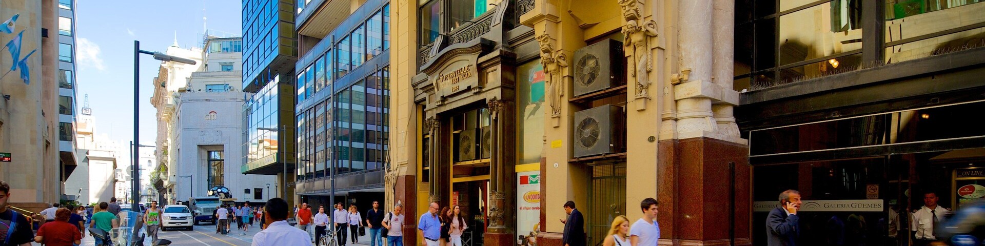 Buenos Aires mostrando una ciudad, imágenes de calles y arquitectura patrimonial
