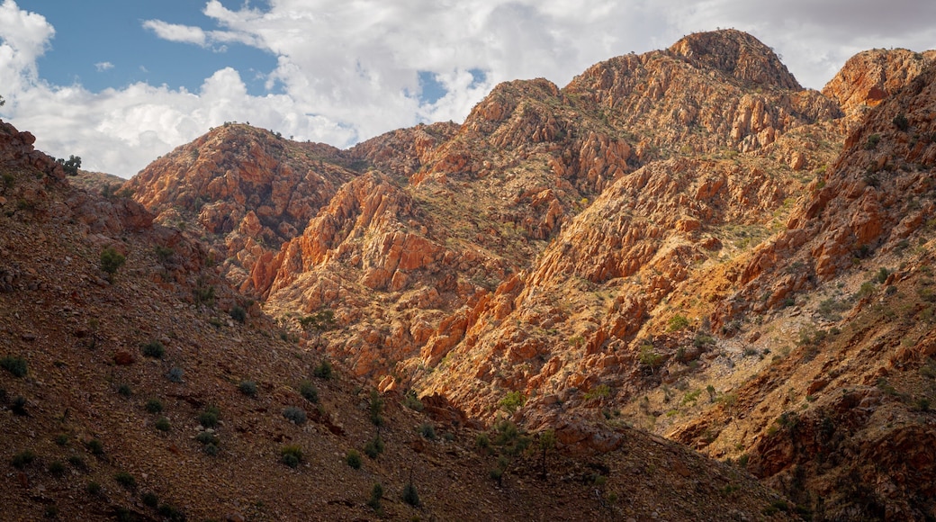 Standley Chasm showing a gorge or canyon