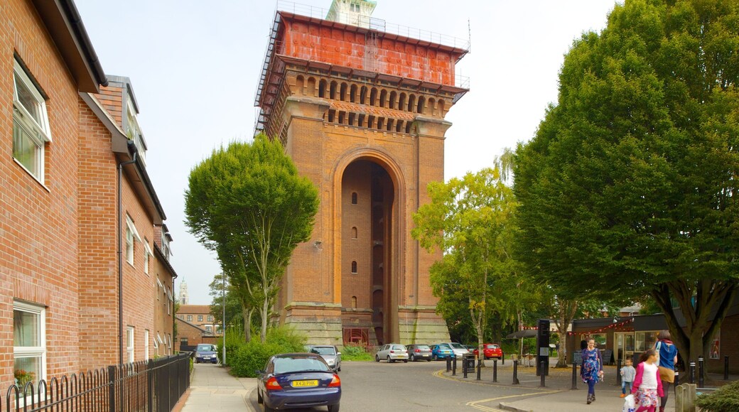 Colchester mostrando una ciudad y arquitectura patrimonial