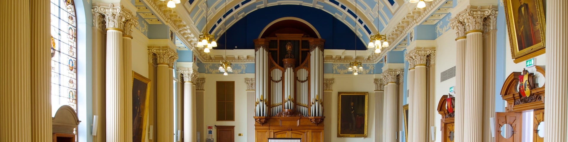 Colchester montrant patrimoine historique, patrimoine architectural et vues intérieures