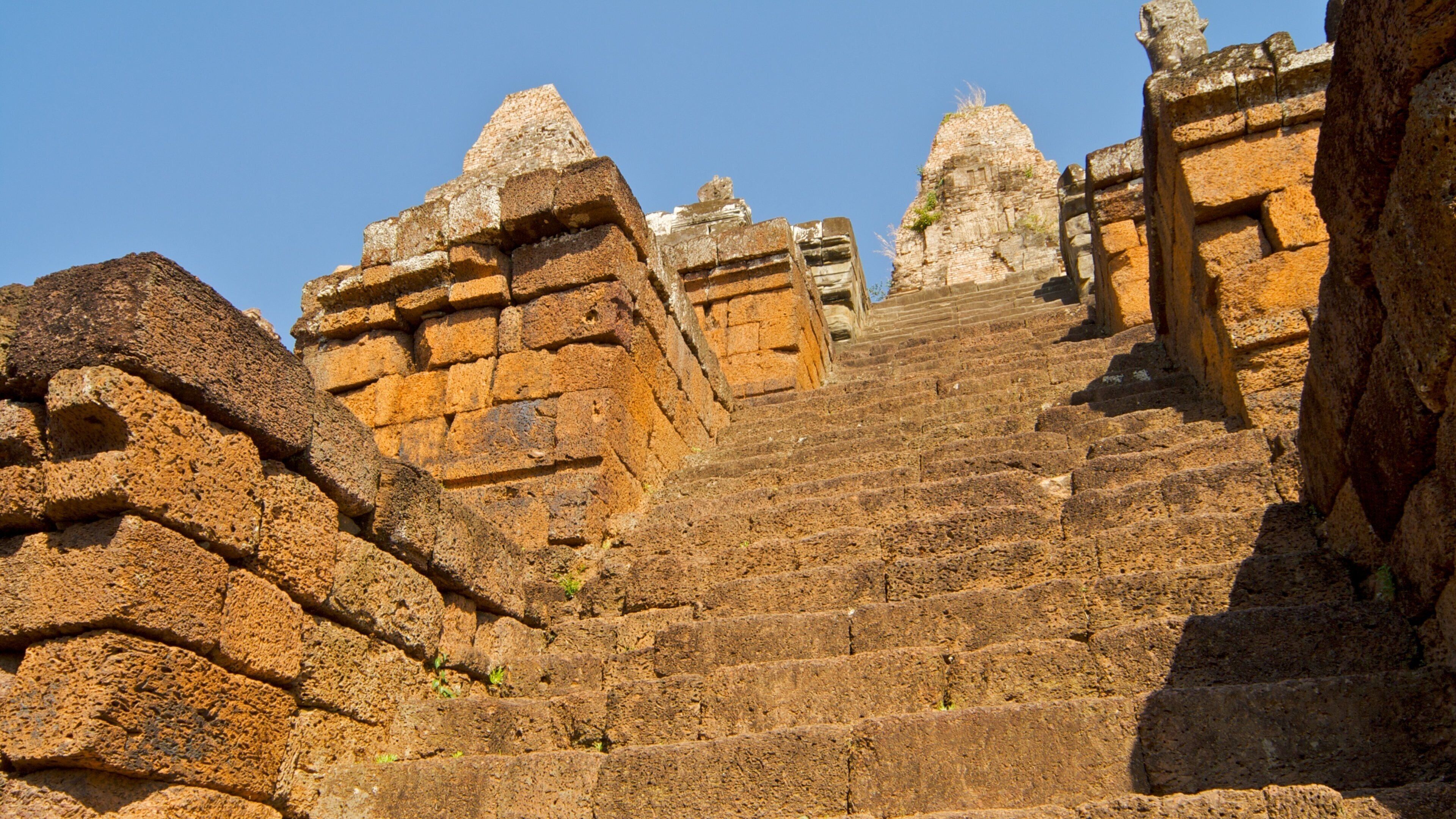 Angkor Archaeological Park which includes a temple or place of worship
