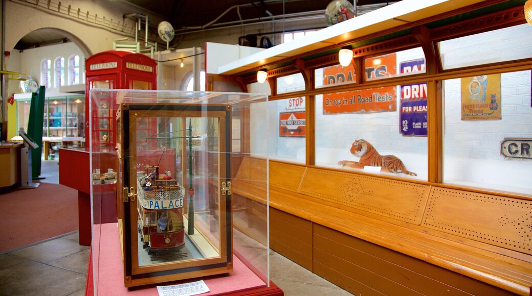 Leicester toont interieur