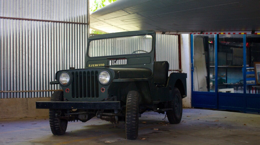 Caracas mostrando artículos militares