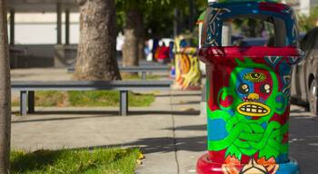 Caracas mostrando arte al aire libre