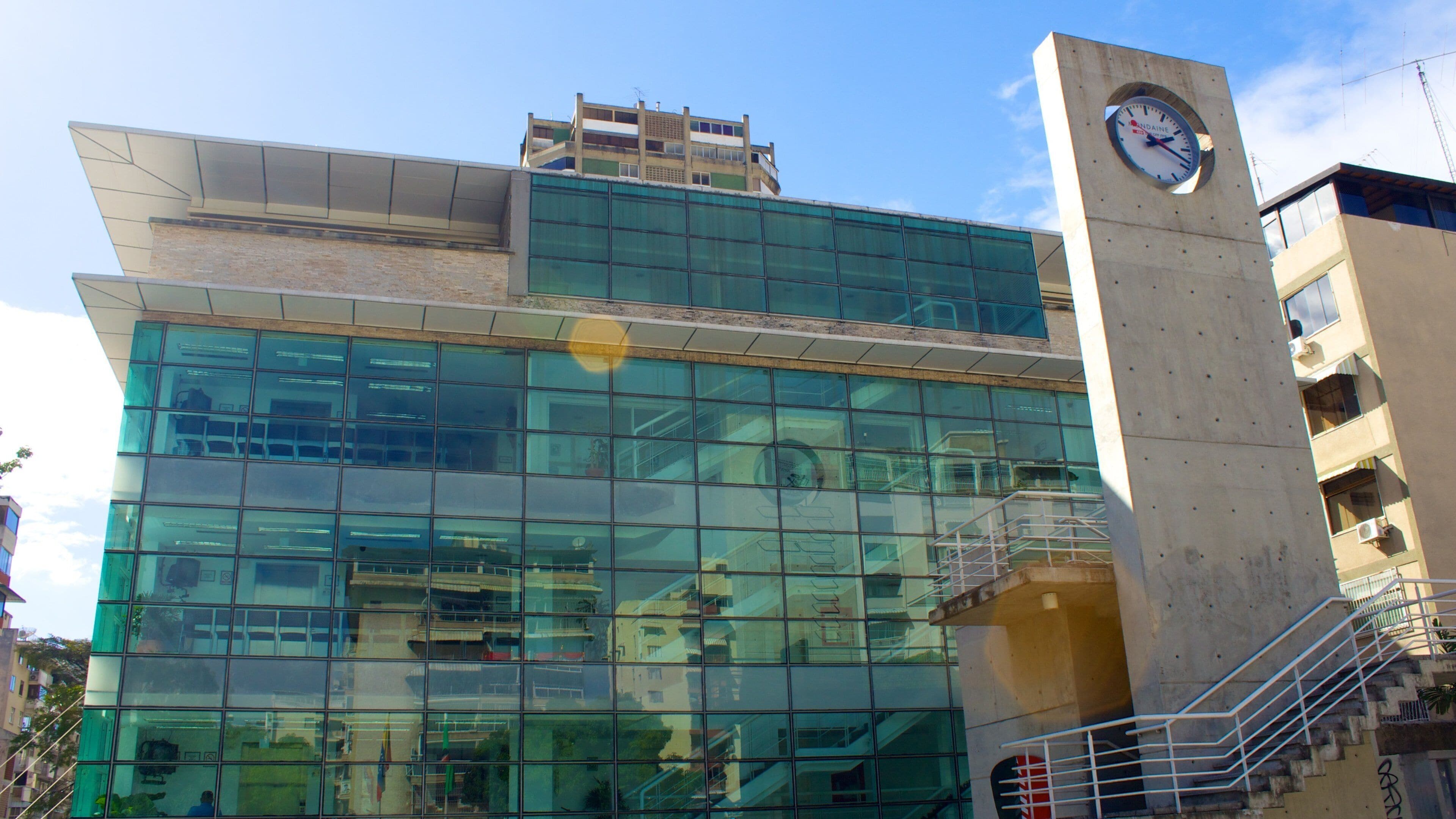 Northern Mountains showing modern architecture