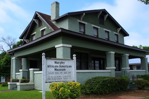Murphy African American Museum which includes signage