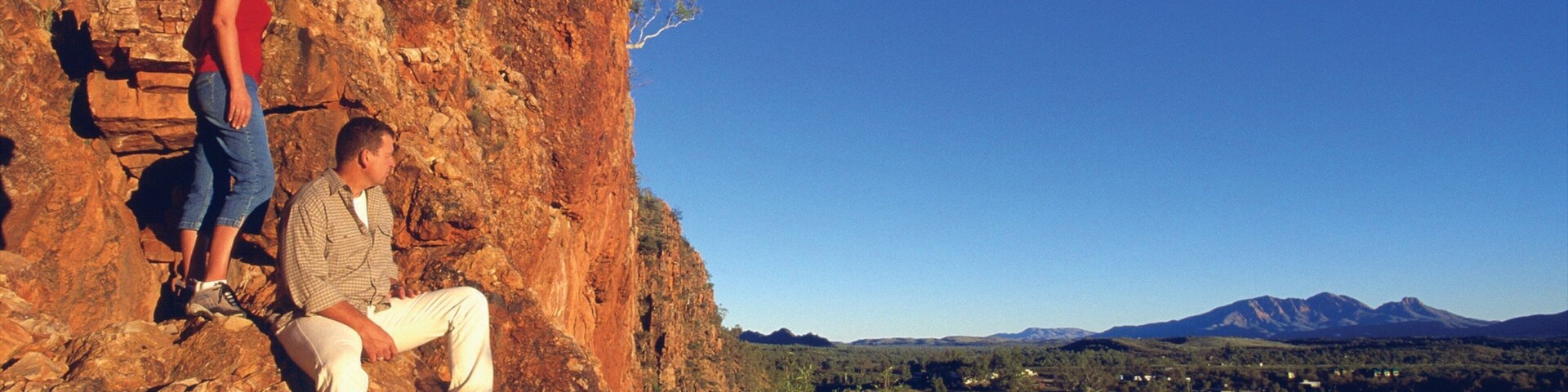 Alice Springs which includes desert views, hiking or walking and a river or creek