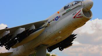 Tuscaloosa which includes a memorial and aircraft