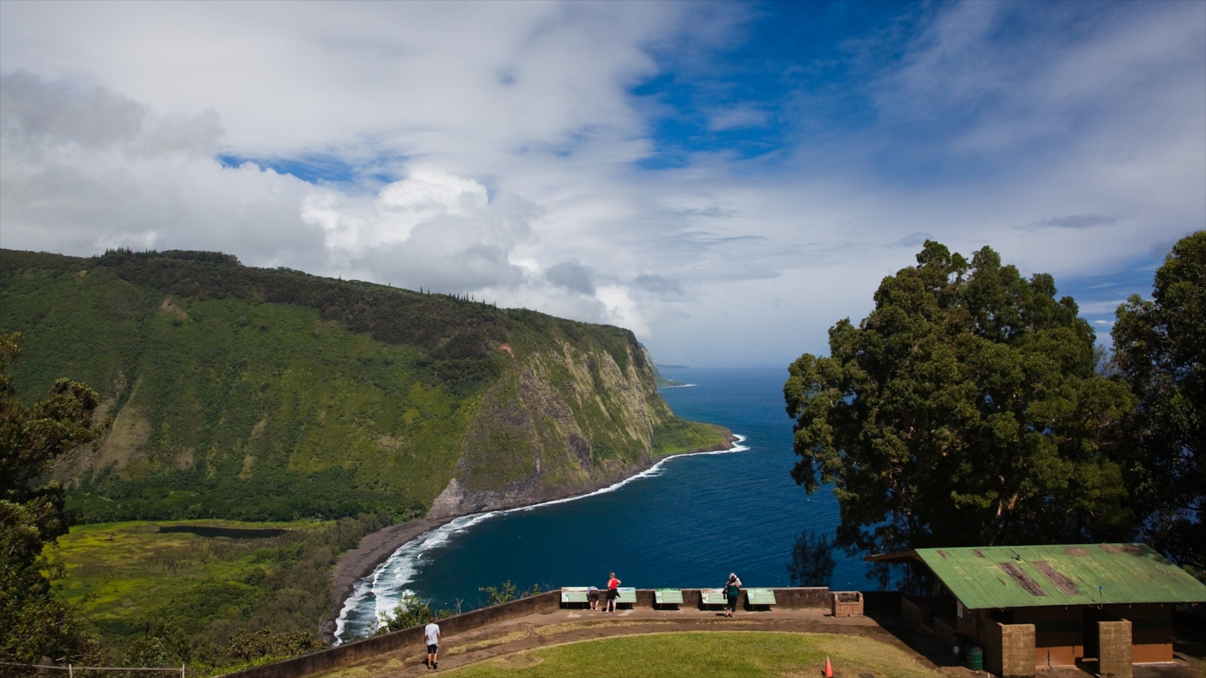 Hamakua Heritage Corridor trong đó bao gồm cảnh bờ biển và bờ biển khúc khuỷu