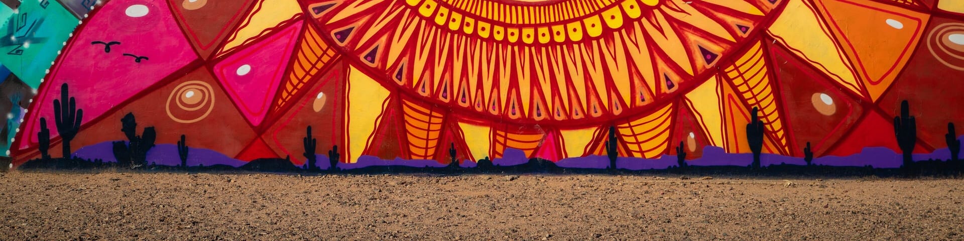 Roosevelt Row showing outdoor art