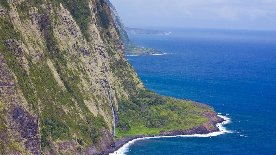 Hawaii showing landscape views, rocky coastline and general coastal views