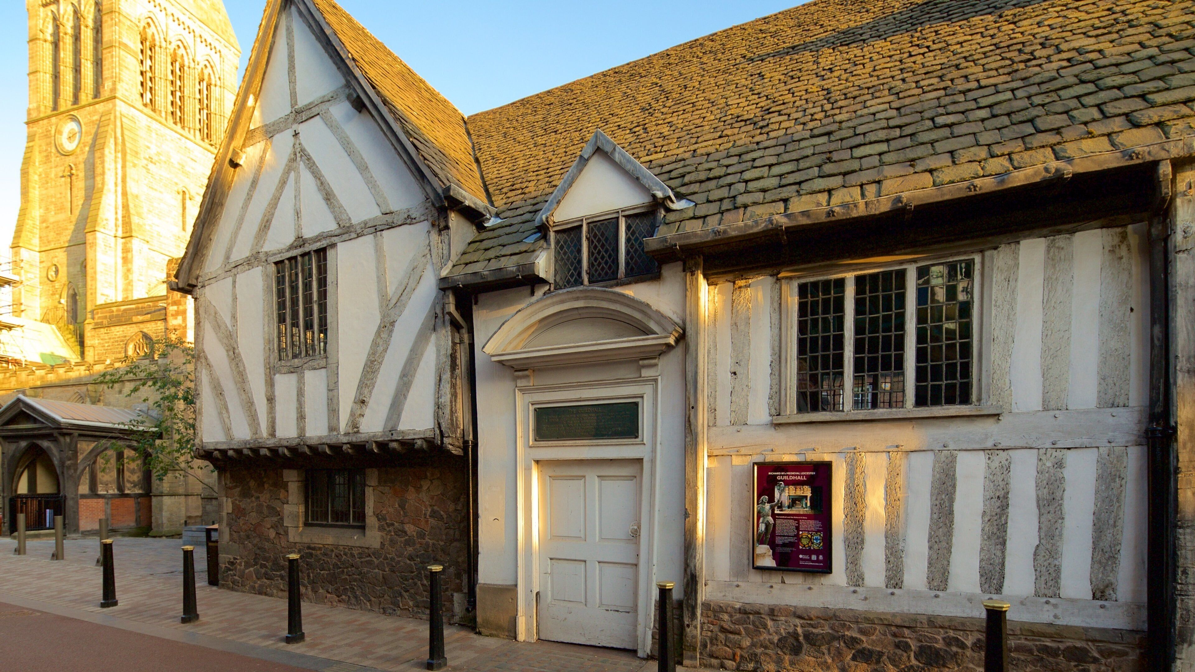 Leicester Guildhall showing heritage elements