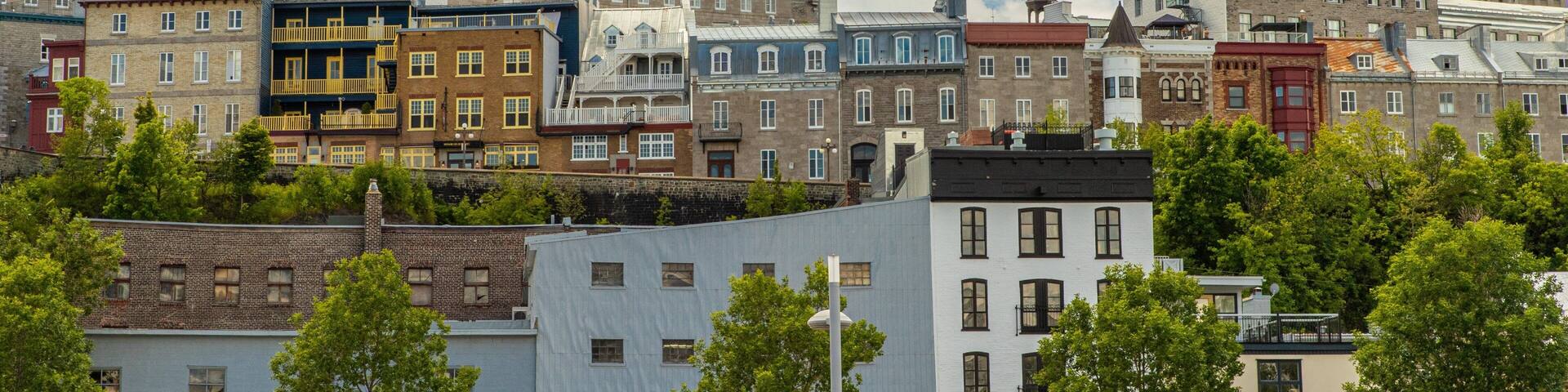 Old Port Quebec City featuring a city