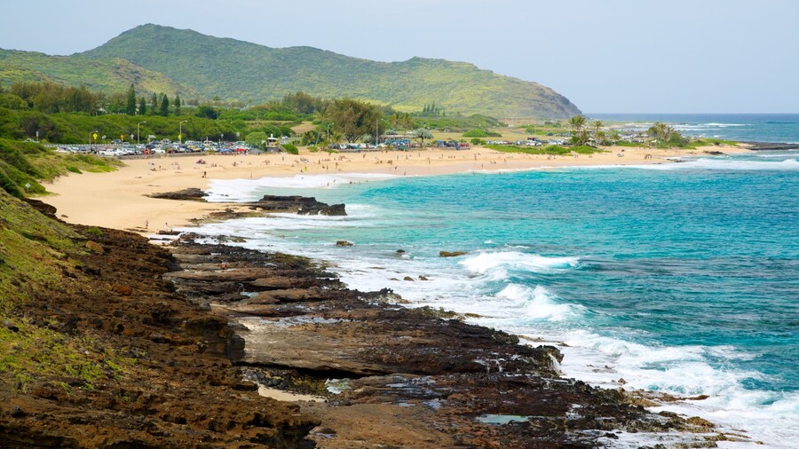 Honolulú que incluye vistas de paisajes y vistas generales de la costa