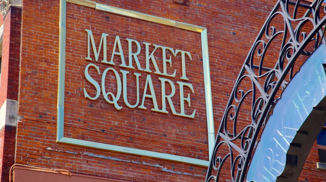 Victoria featuring markets and signage