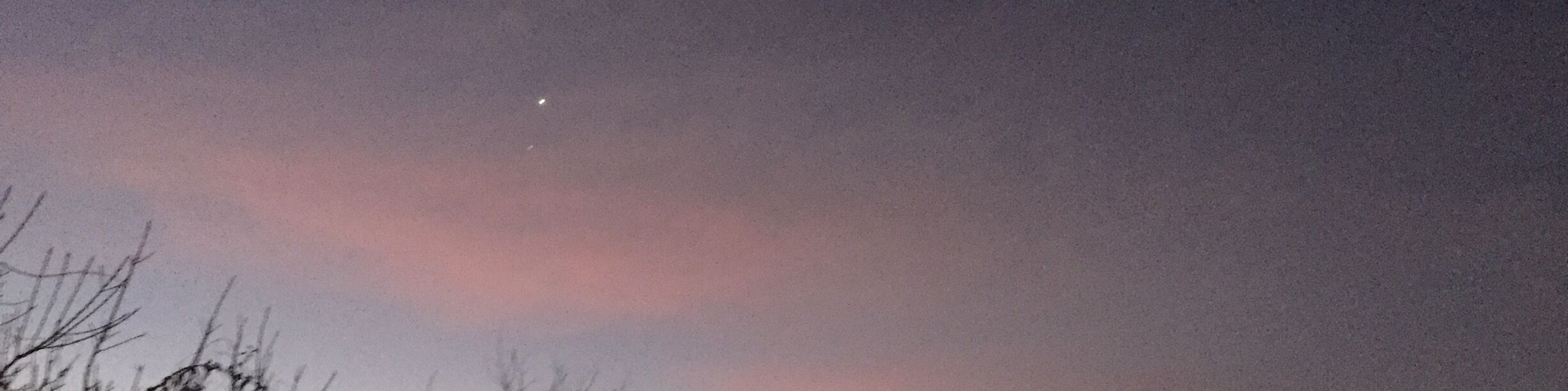 You cannot beat the sun setting over the bay on a clear evening and array of spectacular colours light up the winter sky