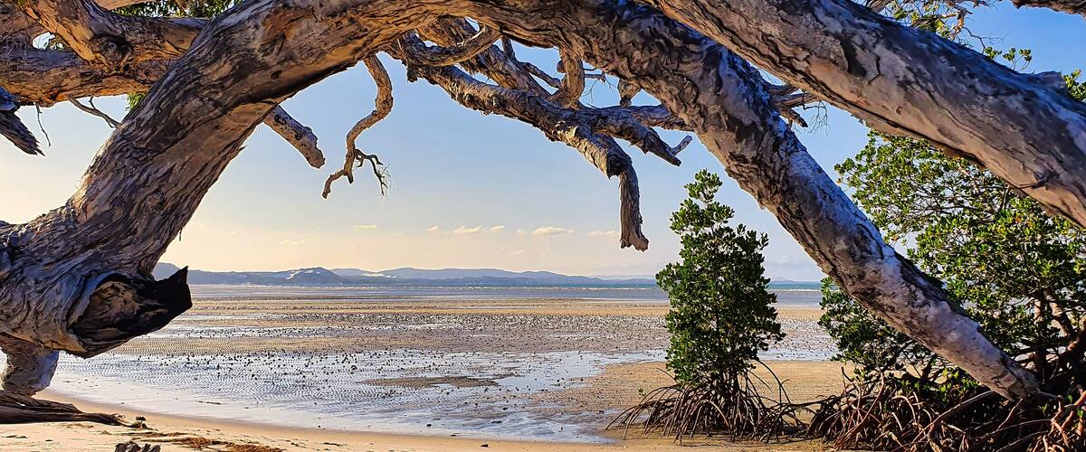 Elim Beach in Cape York, Located approximately 25 km outside Hopevale