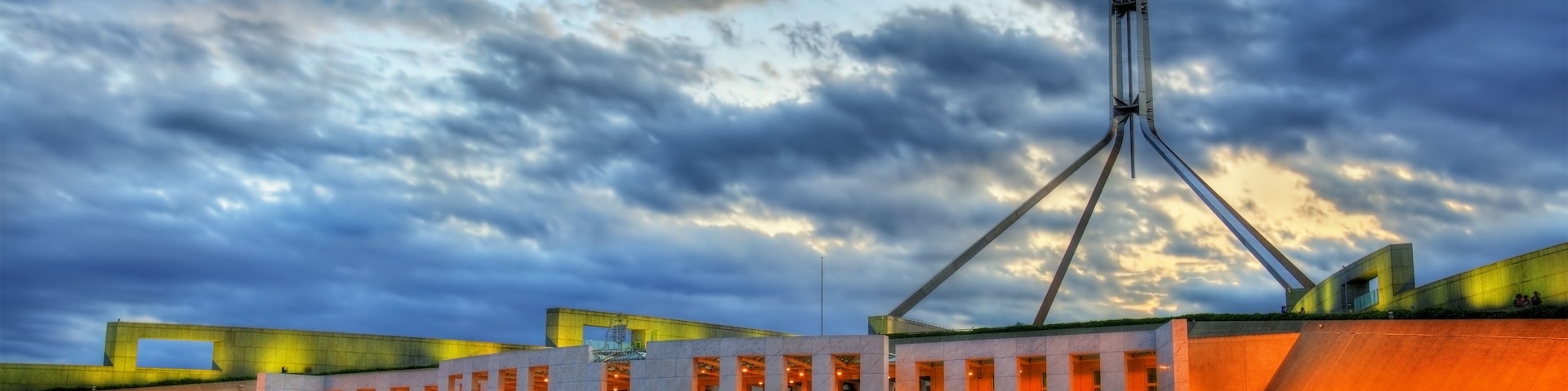 Parliament House in Canberra, Australia