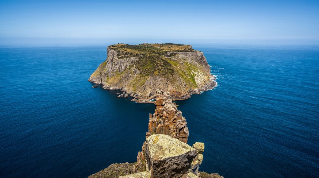 Beautiful coast landscape of Tasman National Park in Tasman peninsula, Tasmania, Australia.