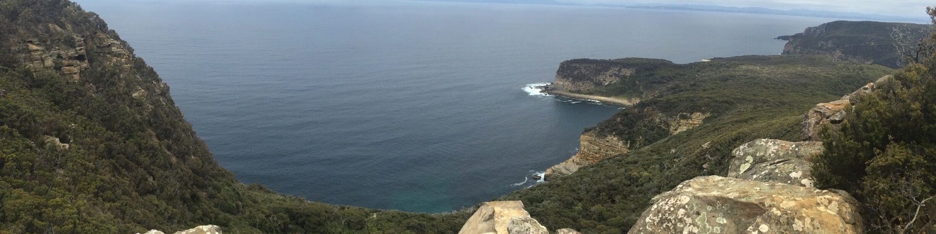 This is a lookout on the walk to shipstern bluff. Incredible lookout and awesome walk altogether that takes you right down to where you see the waves breaking on the far point.
Track can be a little confusing, but some trees are marked with blue tape which helps!