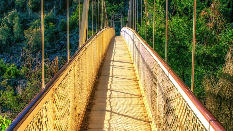Footbridge over the Cataract Gorge