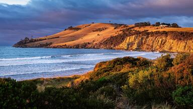 Early morning light, Clifton Beach, Tasmania, Australia