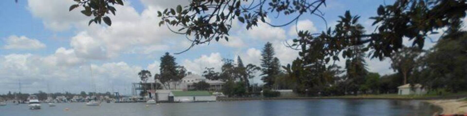 Lovely spot on the Swan river.Peppermint Grove.