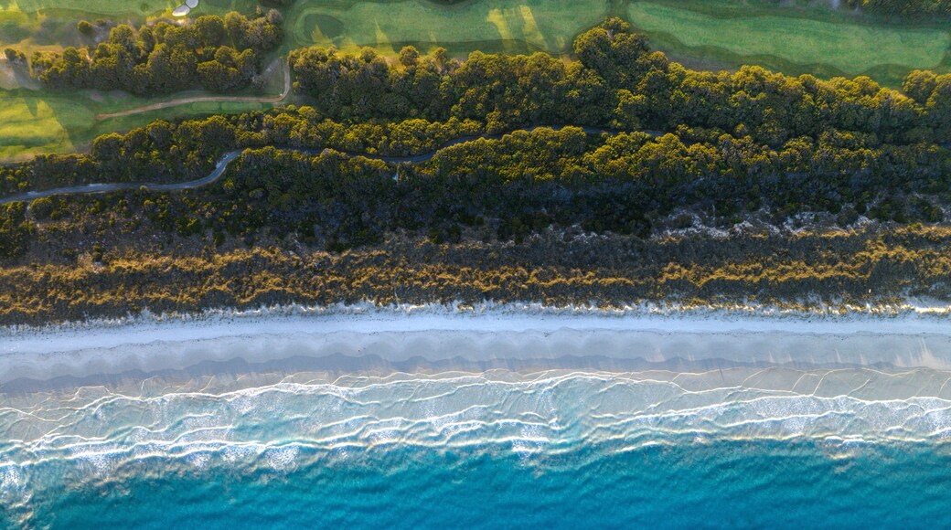 Aerial view of Middleton Beach, Albany, Western Australia.