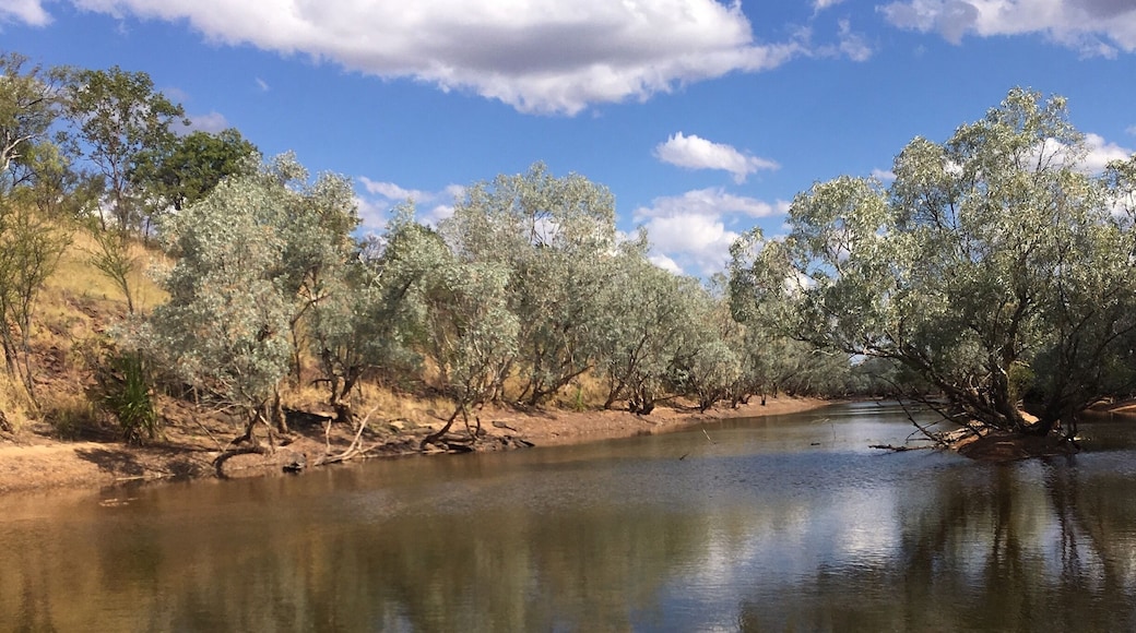 Beautiful river crossing the Gibb River Road route Perth to Darwin