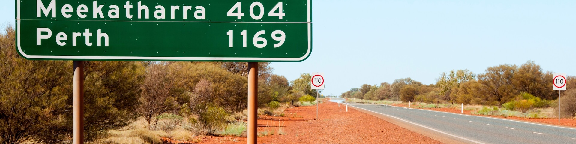 Great Northern Highway Distance Sign - Western Australia