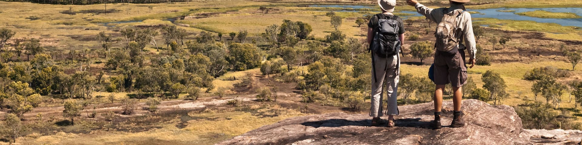 View from Injalak Hill (longtom, a djenj-fish dreaming) of Arguluk Hill