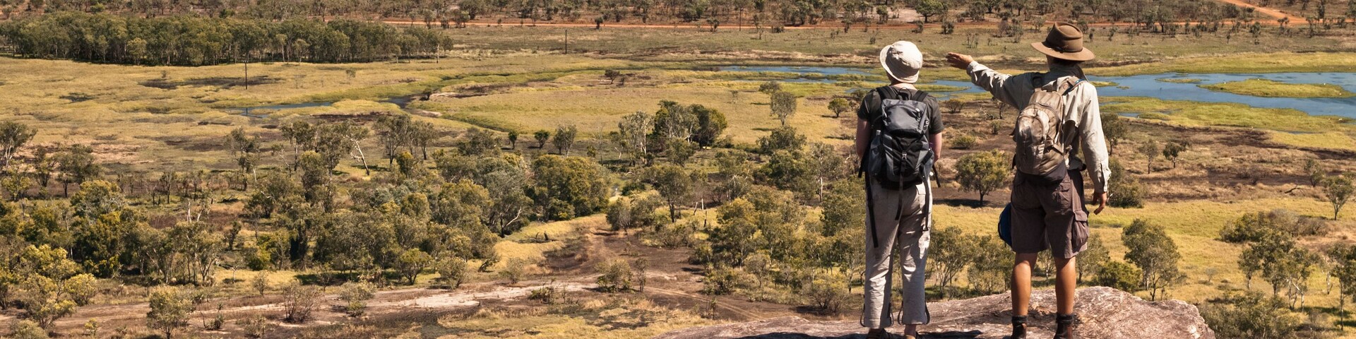 View from Injalak Hill (longtom, a djenj-fish dreaming) of Arguluk Hill