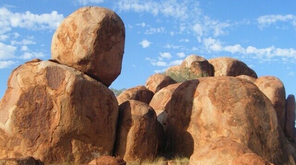 413km North of Alice Springs, the Devils Marbles are a not to be missed photo stop on your road trip up or down the Stuart Highway in outback NT!