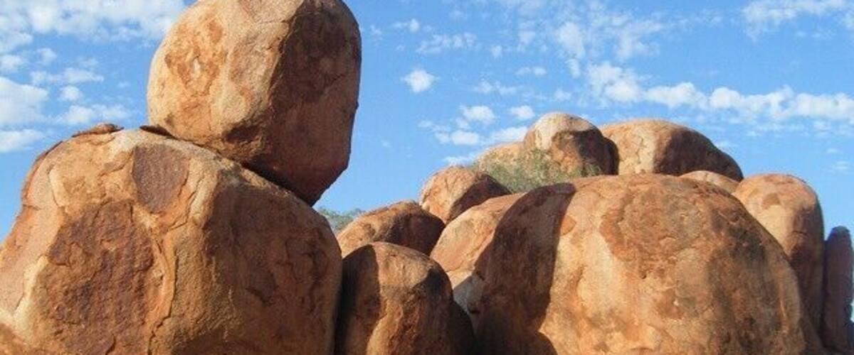 413km North of Alice Springs, the Devils Marbles are a not to be missed photo stop on your road trip up or down the Stuart Highway in outback NT!