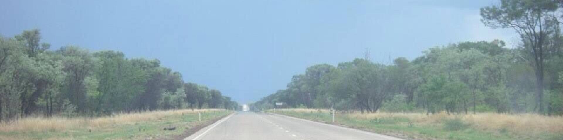 Turn left at Three Ways for Queensland.